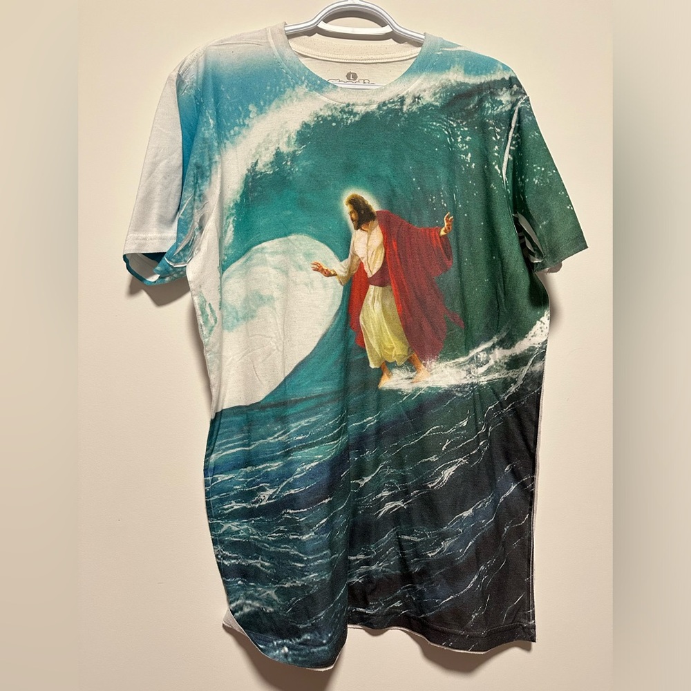 Jesus On The Water Graphic Tee